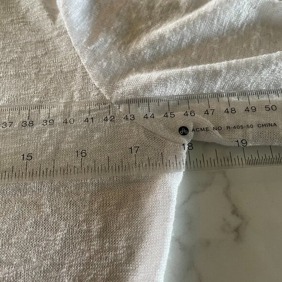 White Light Bolero Style wrap Cover 3/4 Sleeve Open Front - Picture 12 of 15